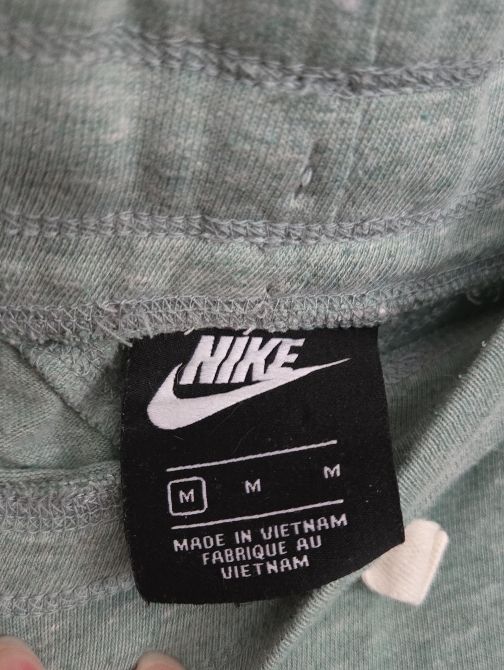Nike Women’s Sage Green Athletic Drawstring Shorts - Picture 2 of 3